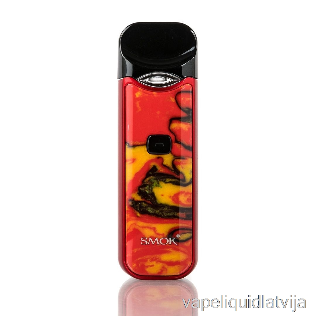 Smok Nord 15w Pod Komplekts Sarkans / Dzeltens Sveķu Vape šķidrums